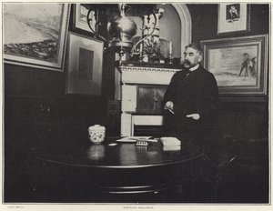Retrato de Stephane Mallarme de French Photographer
