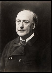 Retrato de Théodore de Banville (1823-1891), poeta francés de French Photographer