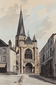 Puiseaux, Iglesia, Conjunto oeste de French Photographer