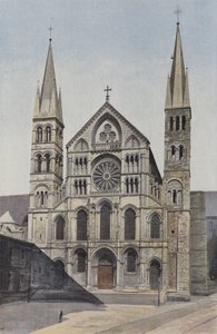 Reims, Iglesia Saint-Remi, Fachada O de French Photographer