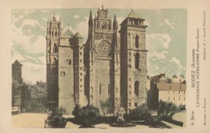 Rodez, Aveyron, Catedral de Notre-Dame de French Photographer