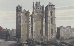 Rodez, Catedral, Fachada O de French Photographer