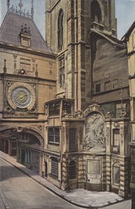 Rouen, Fuente del Gros-Horloge de French Photographer