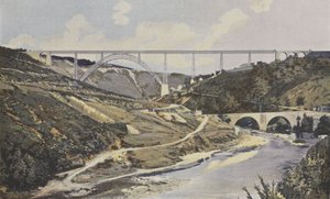 Ruinas, Viaducto de Garabit, sobre el valle de la Truyère