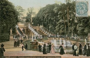 Saint-Cloud - cascadas construidas en honor a Luis XIV por Antoine Le Pautre y Jules Hardouin Mansart de French Photographer