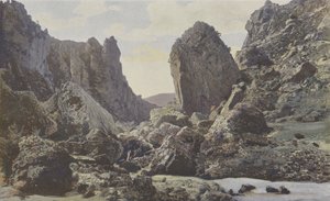 Saint-Georges-de-Levejac, Caos del Pas de Soucy, sobre el Tarn, Vista aguas abajo de French Photographer