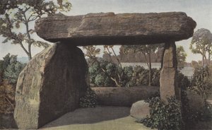 Saint-Nazaire, Dolmen rodeado de una plaza de French Photographer