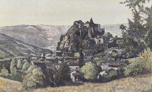 Saint-Paul-en-Cornillon, Vista del caserío de Cornillon