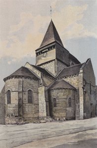 Sancergues, Iglesia, Conjunto Noreste de French Photographer