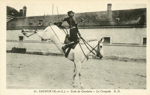 Saumur (Maine-et-Loire), Escuela de Caballería, La Croupade