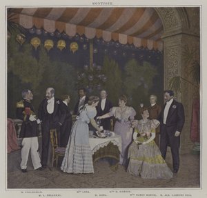 Escena de una producción de Montjoye, de Octave Feuillet de French Photographer
