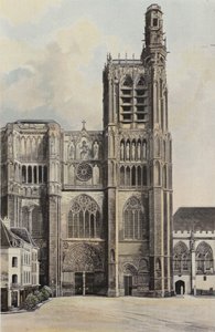 Sens, Catedral, Fachada oeste de French Photographer