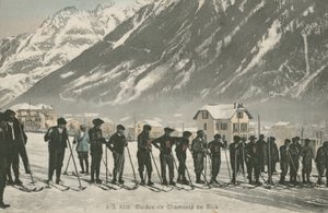 Instructores de esquí en Chamonix