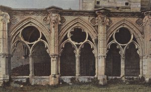 Soissons, Ruinas del claustro Saint-Jean-des-Vignes (fachada N) de French Photographer
