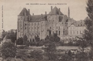Solesmes, Sarte, Abadía de los Benedictinos