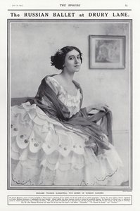 Tamara Karsavina, bailarina rusa de French Photographer