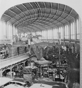La Galería Circular en la Exposición Universal de 1867 de French Photographer