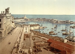 El puerto de Argel de French Photographer