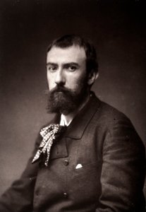 El artista Henri Lerolle retratado con motivo del Salón de París en 1885