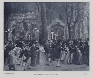 El jardín del Bal Bullier, París de French Photographer