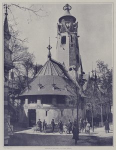 El pabellón de Finlandia en la Exposición Universal 1900, París de French Photographer