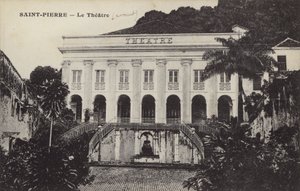 Teatro, Saint Pierre, Martinica de French Photographer