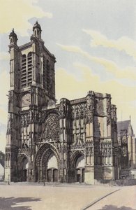 Troyes, Catedral, Fachada O de French Photographer