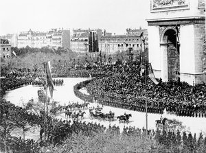 Visita del Zar Nicolás II a París, 1896 de French Photographer