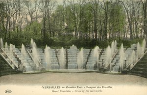 Versalles, Grandes Aguas, Bosque de Rocailles