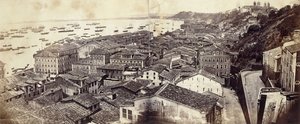 Vista de Bahía, c. 1864-8 de French Photographer