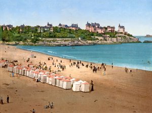 Vista de Pointe de la Malouine desde la Plage de l
