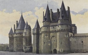 Vitre, Castillo, Lado de la plaza de French Photographer