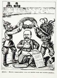 Zola - Gracias, camaradas, al menos ustedes me hacen justicia, de Histoire de la Troisième République, Vol. I, l