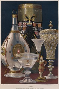 Cristalería del siglo XVI, ilustración del Dictionnaire de l