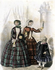 2 mujeres con una niña - en 