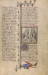Una batalla entre Wankelin de Ferreres y Hugo de Montfort, c.1400-15 de French School
