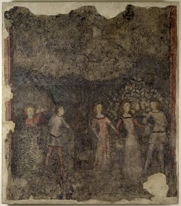 Una Carole, c.1380-90 de French School