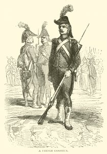 Un cazador francés de French School
