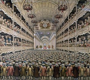 Un teatro francés de French School
