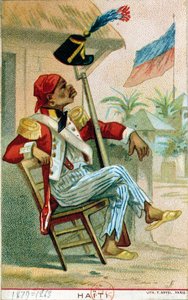Un soldado haitiano, 1879