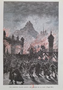 Una Gran Luz Disipó las Sombras, de Miguel Strogoff por Jules Verne (1828-1905) 1893 de French School