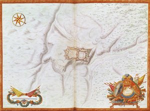 Un plano de Mont-Louis, de 