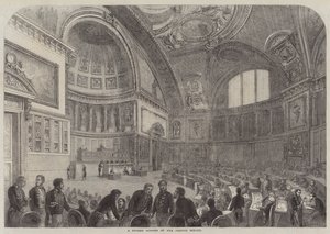 Una Sesión Reciente del Senado Francés de French School