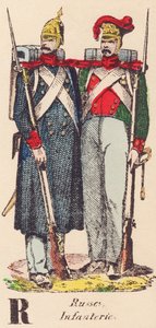 A: Ruso, Infantería de French School