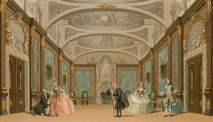 Una escena de teatro de French School