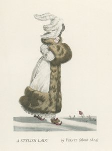 Una dama elegante (alrededor de 1814)