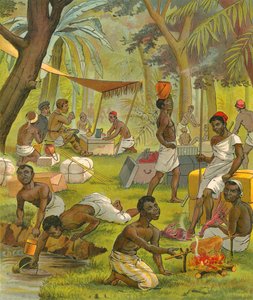 Un descanso en África de French School