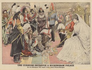 Un curioso encuentro en el Palacio de Buckingham