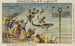 Una carrera de peces en el Pacífico en el año 2000 de French School