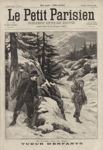 Un asesino de niños en los Alpes: un hombre italiano esperando para asesinar a un niño al que había acordado ayudar a cruzar el paso nevado del Col de l